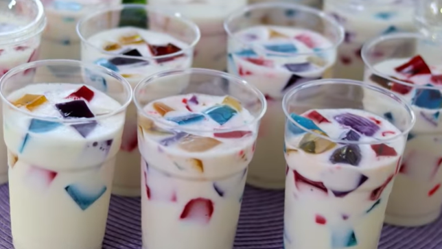 Gelatina Mosaico de Leite Ninho - Meu Caderno de Receitas