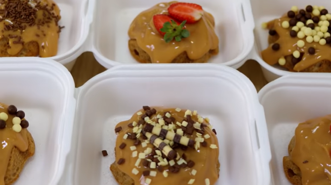 Mini Bolinhos de Churros - Meu Caderno de Receitas