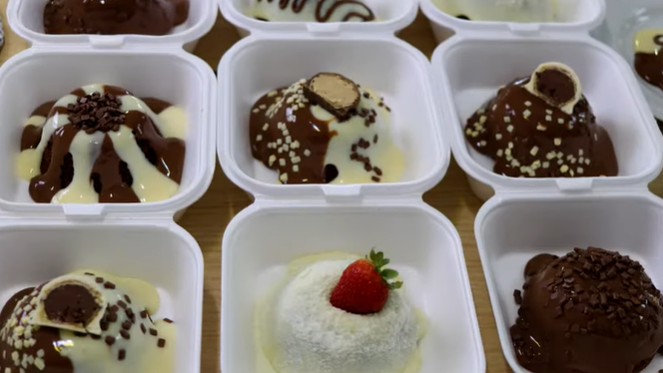 Mini - Bolos Recheados na Marmita - Meu Caderno de Receitas