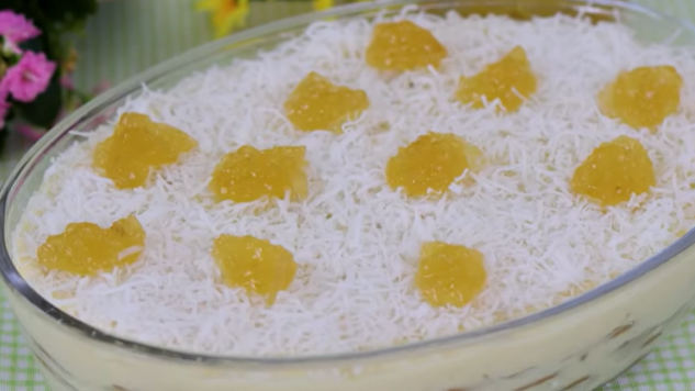 Pavê de Abacaxi - Meu Caderno de Receitas