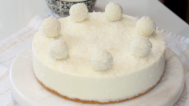 Torta Raffaello - Meu Caderno de Receitas