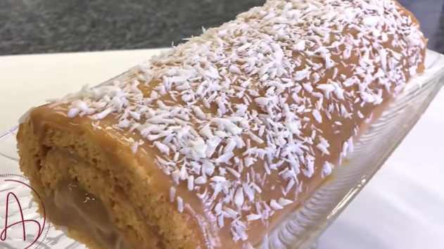 Rocambole de Doce de Leite - Meu Caderno de Receitas