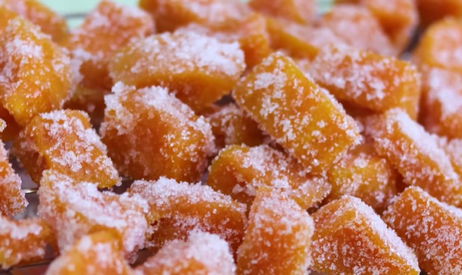 Doce de Abóbora Cristalizado - Meu Caderno de Receitas