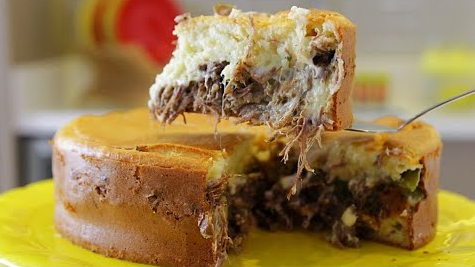Torta de Carne Cremosa - Meu Caderno de Receitas