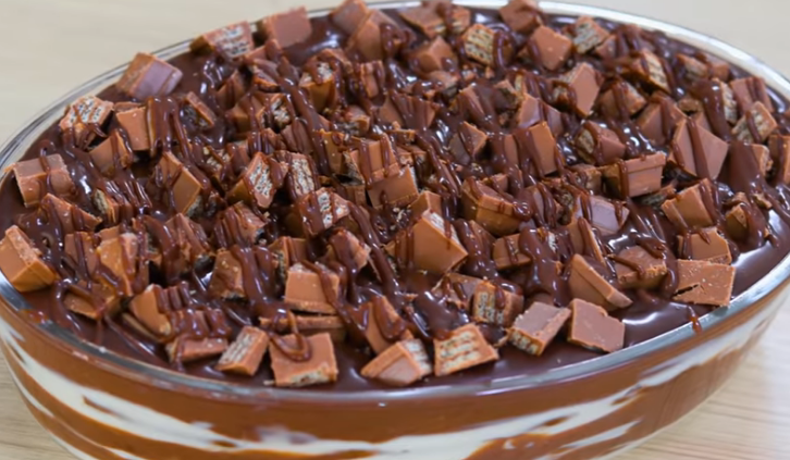 Pavê de Kit Kat - Meu Caderno de Receitas