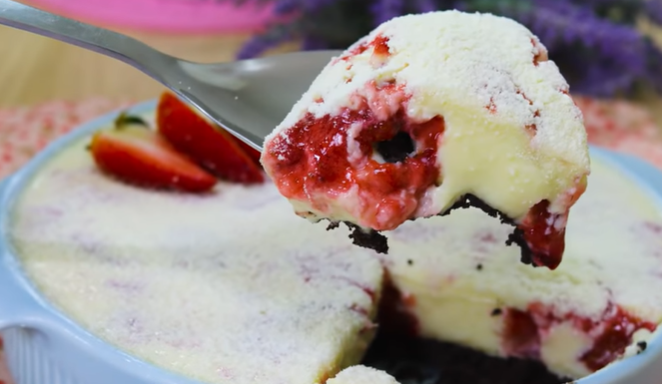 Torta de Morango e Leite Ninho - Meu Caderno de Receitas