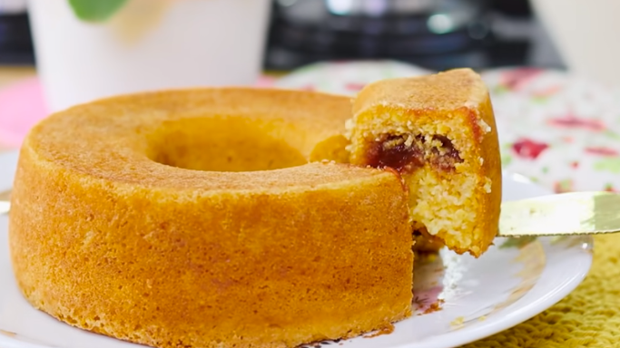 Bolo de Flocão de Milho - Meu Caderno de Receitas