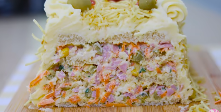 Bolo Salgado de Antigamente - Meu Caderno de Receitas