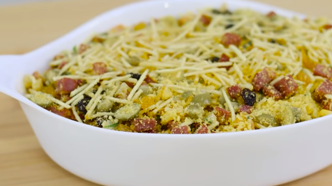 Farofa de Natal - Meu Caderno de Receitas