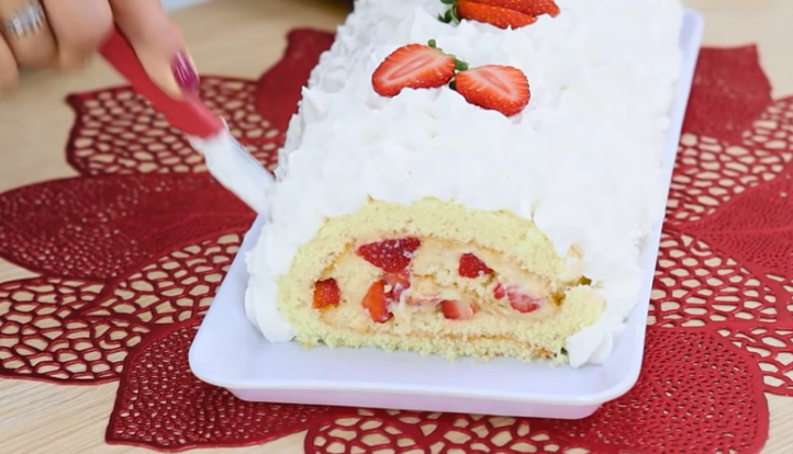 Rocambole de Natal - Meu Caderno de Receitas