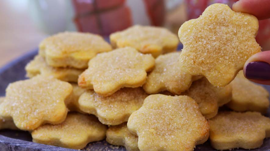 Biscoito Amanteigado - Meu Caderno de Receitas