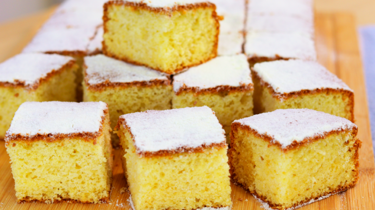 Bolo de Leite Quente - Meu Caderno de Receitas