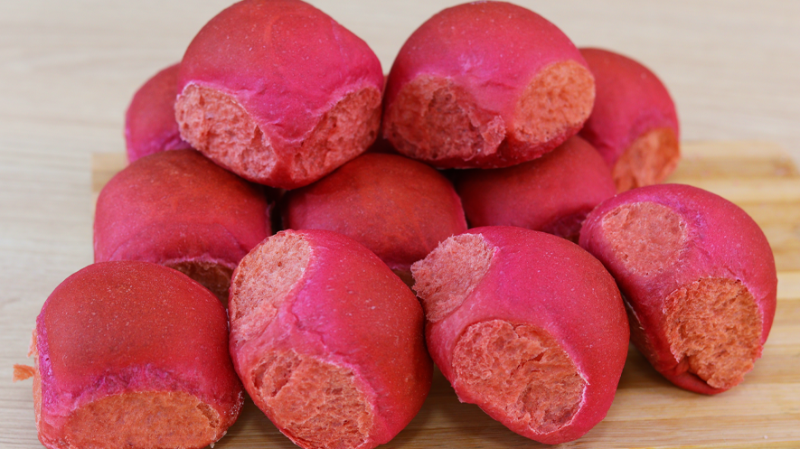 Pãozinho de Beterraba - Meu Caderno de Receitas